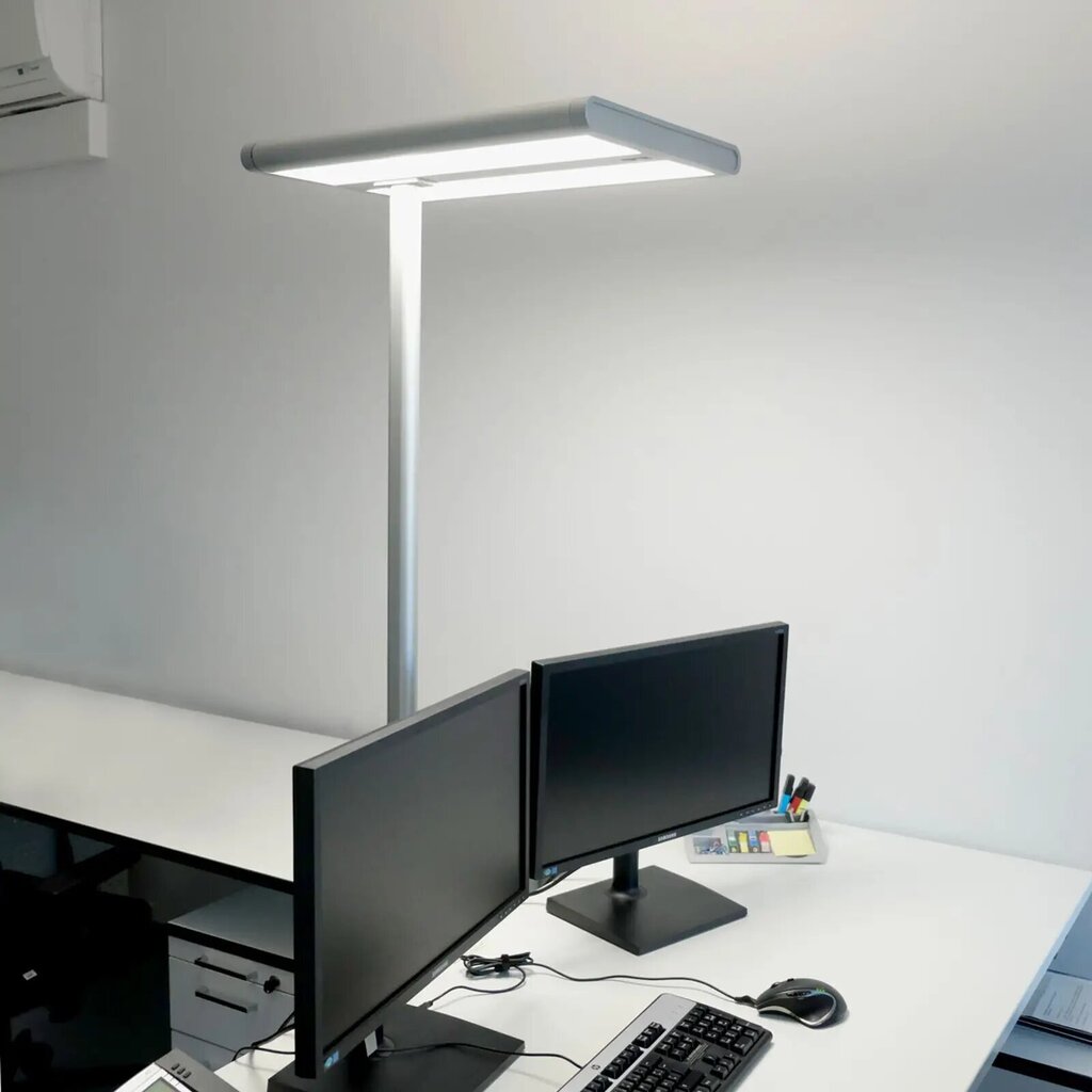 Archchio Quirin - LED biroja stāvlampa ar dienas gaismas sensoru цена и информация | Stāvlampas | 220.lv