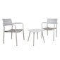 Balkona komplekts COCORA galds un 2 krēsli, brūns цена и информация | Dārza mēbeļu komplekti | 220.lv