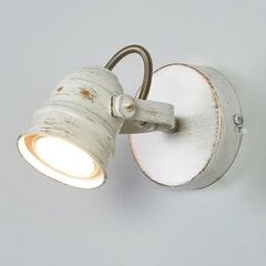 Balts LED prožektors Leonor ar GU10 lampu cena un informācija | Sienas lampas | 220.lv