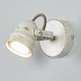 Balts LED prožektors Leonor ar GU10 lampu