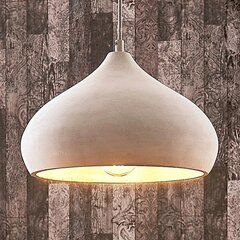 Бетонный подвесной светильник Morton, Ø 29 см цена и информация | Настенный/подвесной светильник Eye Spot 11 BL, чёрный | 220.lv