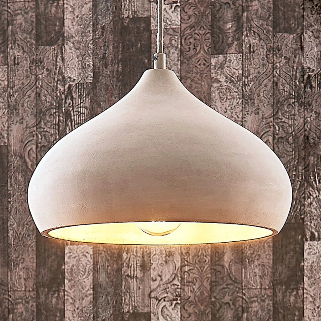 Betona piekaramā lampa Morton, Ø 29 cm цена и информация | Piekaramās lampas | 220.lv