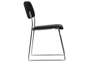 Biroja krēsls A2A CN-62/CH, melns cena un informācija | Virtuves un ēdamistabas krēsli | 220.lv