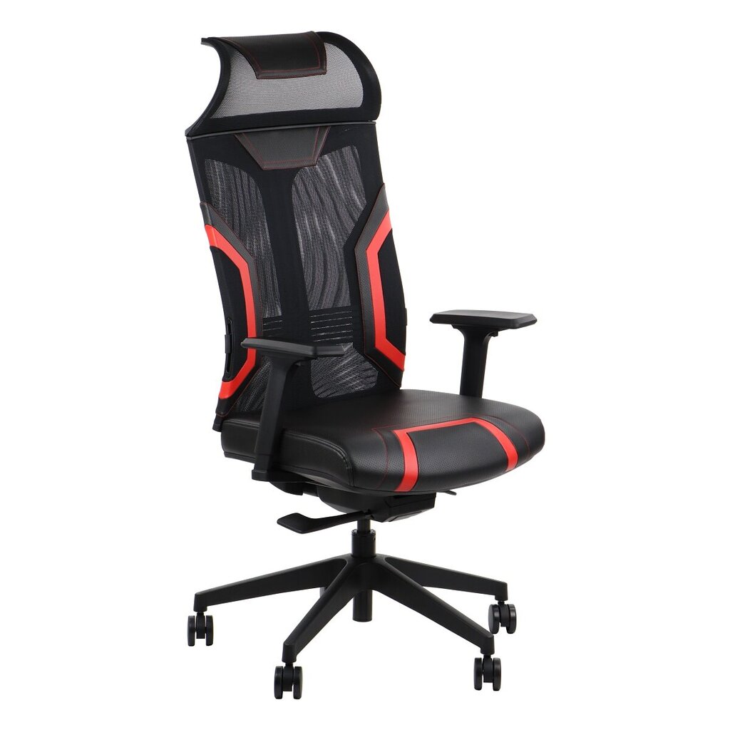Biroja krēsls Stema Ryder Extreme, melns/sarkans cena un informācija | Biroja krēsli | 220.lv