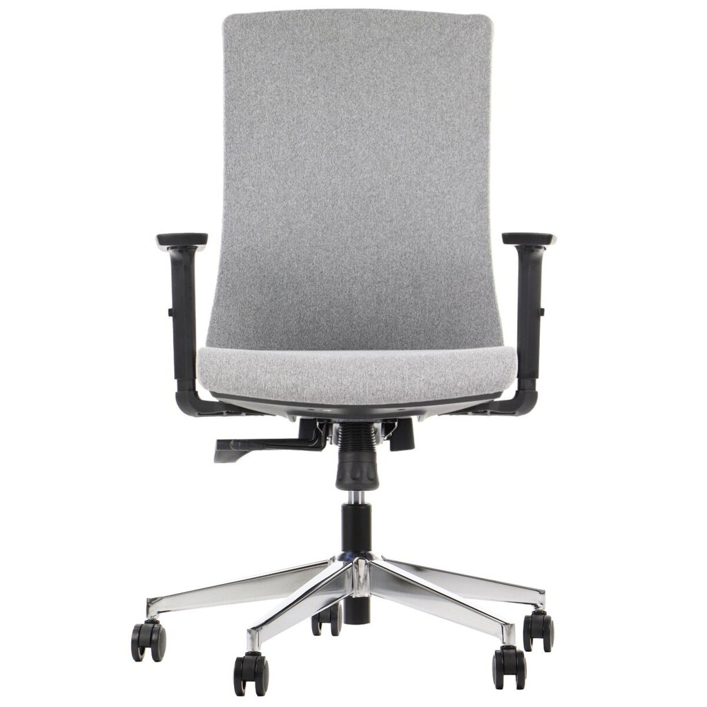 Biroja krēsls Stema Tono, pelēks/hroma cena un informācija | Biroja krēsli | 220.lv