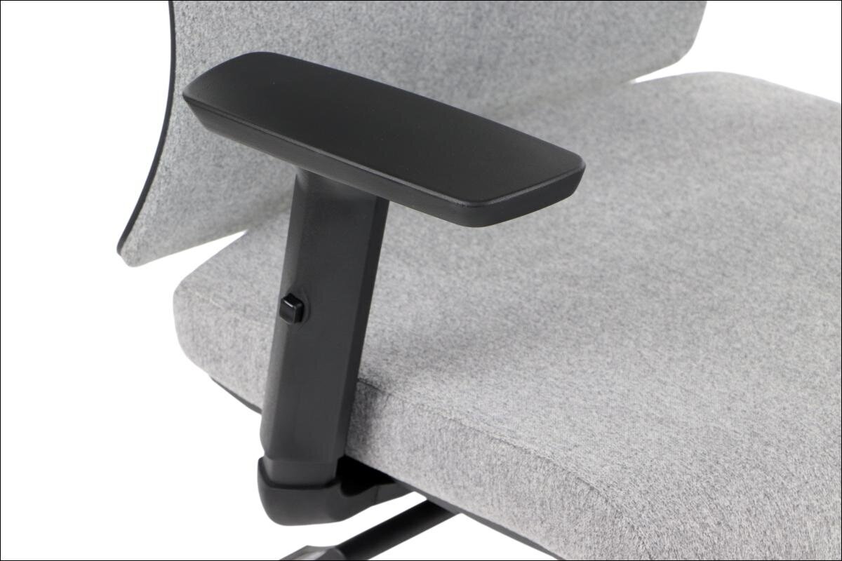 Biroja krēsls Stema Tono, pelēks/hroma цена и информация | Biroja krēsli | 220.lv