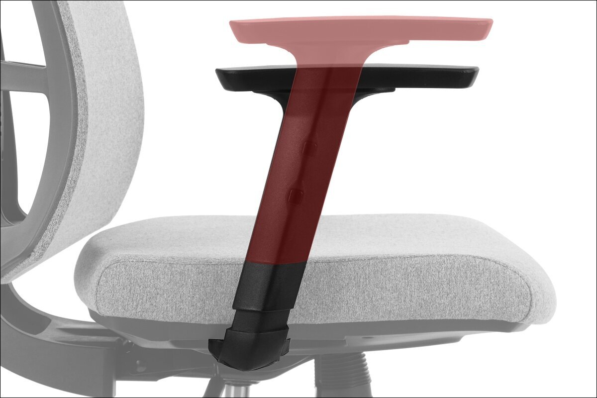 Biroja krēsls Stema Tono, pelēks/hroma цена и информация | Biroja krēsli | 220.lv