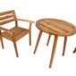 Dārza mēbeļu komplekts FLORIAN galds un 2 krēsli цена и информация | Dārza mēbeļu komplekti | 220.lv