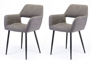 2-u krēslu komplekts Element Jennifer Designer chair, pelēks цена и информация | Стулья для кухни и столовой | 220.lv