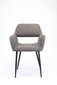 2-u krēslu komplekts Element Jennifer Designer chair, pelēks cena un informācija | Virtuves un ēdamistabas krēsli | 220.lv