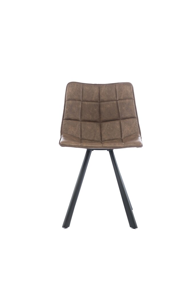 2-u krēslu komplekts Element Kimberly Designer chair, Brown cena un informācija | Virtuves un ēdamistabas krēsli | 220.lv