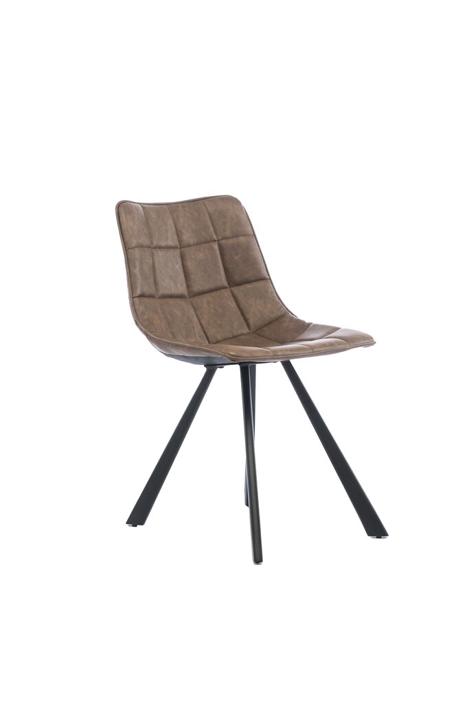 2-u krēslu komplekts Element Kimberly Designer chair, Brown cena un informācija | Virtuves un ēdamistabas krēsli | 220.lv