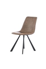 2-u krēslu komplekts Element Laura Designer chair, Brown cena un informācija | Virtuves un ēdamistabas krēsli | 220.lv