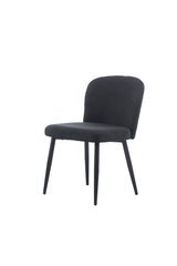 2-u krēslu komplekts Element Nicole Designer chair, melns цена и информация | Стулья для кухни и столовой | 220.lv