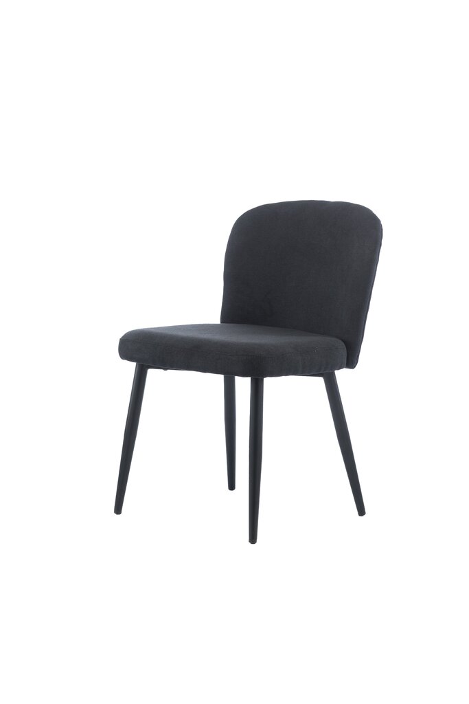 2-u krēslu komplekts Element Nicole Designer chair, melns cena un informācija | Virtuves un ēdamistabas krēsli | 220.lv