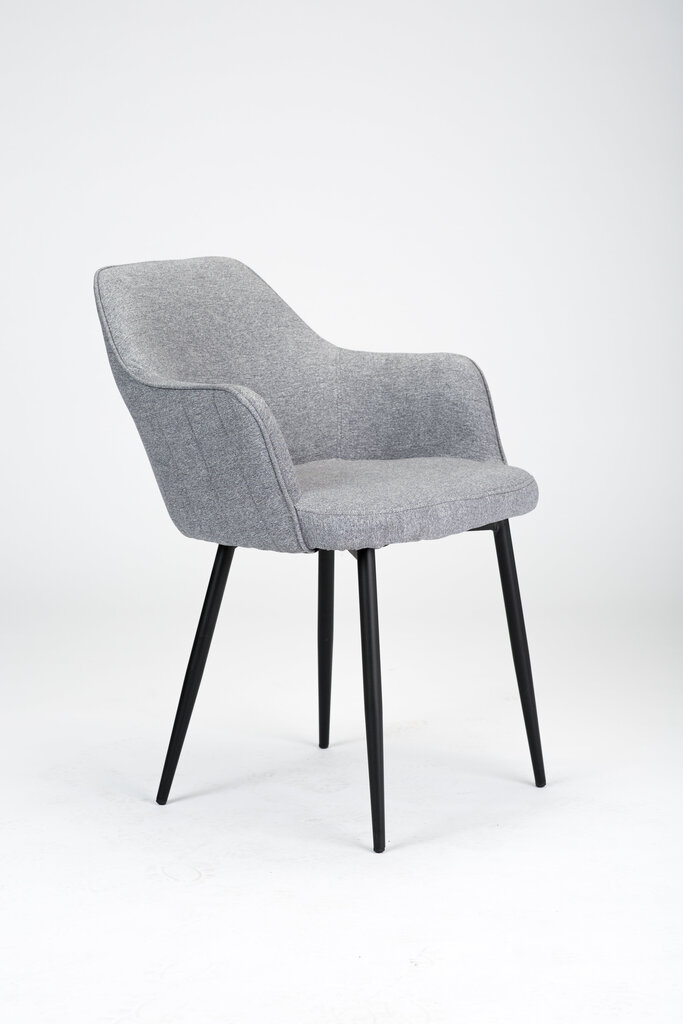 2-u krēslu komplekts Element Tiffany Designer chair, pelēks cena un informācija | Virtuves un ēdamistabas krēsli | 220.lv