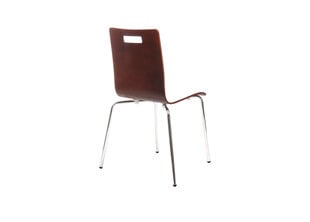 Ēdamkrēsls A2A TDC-132/A, tumši brūns cena un informācija | Virtuves un ēdamistabas krēsli | 220.lv