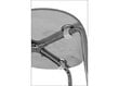 Ēdamkrēsls A2A TDC-132/B, tumši brūns цена и информация | Virtuves un ēdamistabas krēsli | 220.lv