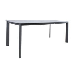 Садовый стол Home4You Beida, 180x90 см, темно-серый цена и информация | Столы для сада | 220.lv