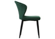 Mīksts ēdamkrēsls A2A CN-6080, tumši zaļš cena un informācija | Virtuves un ēdamistabas krēsli | 220.lv