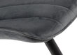 Mīksts ēdamkrēsls A2A HTS-D7A, tumši pelēks cena un informācija | Virtuves un ēdamistabas krēsli | 220.lv