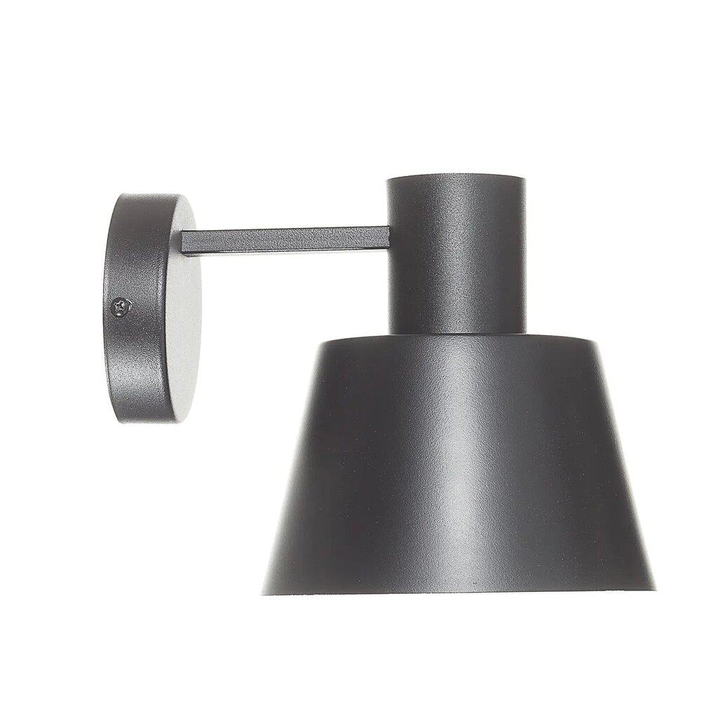 Sienas lampa Dunka ir izgatavota no metāla 1 liesmas melnas krāsas cena un informācija | Sienas lampas | 220.lv