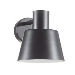 Sienas lampa Dunka ir izgatavota no metāla 1 liesmas melnas krāsas cena un informācija | Sienas lampas | 220.lv