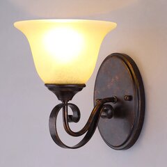Sienas lampa Svera lauku stilā, E27 LED cena un informācija | Sienas lampas | 220.lv
