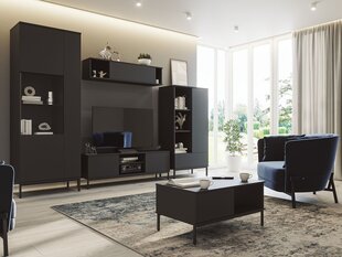 Комплект мебели для гостиной MARINEZ II-czarny цена и информация | Шкафчики в гостиную | 220.lv
