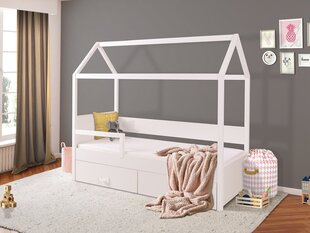 Bērnu gultiņa FITONIA II 80-balta цена и информация | Детские кровати | 220.lv