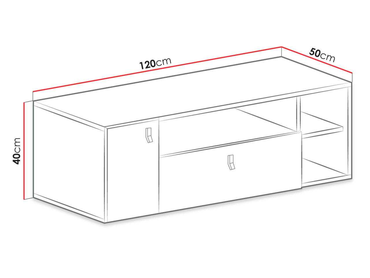 TV galdiņš LEGIMI LG10-balta / dabīga + zila cena un informācija | TV galdiņi | 220.lv