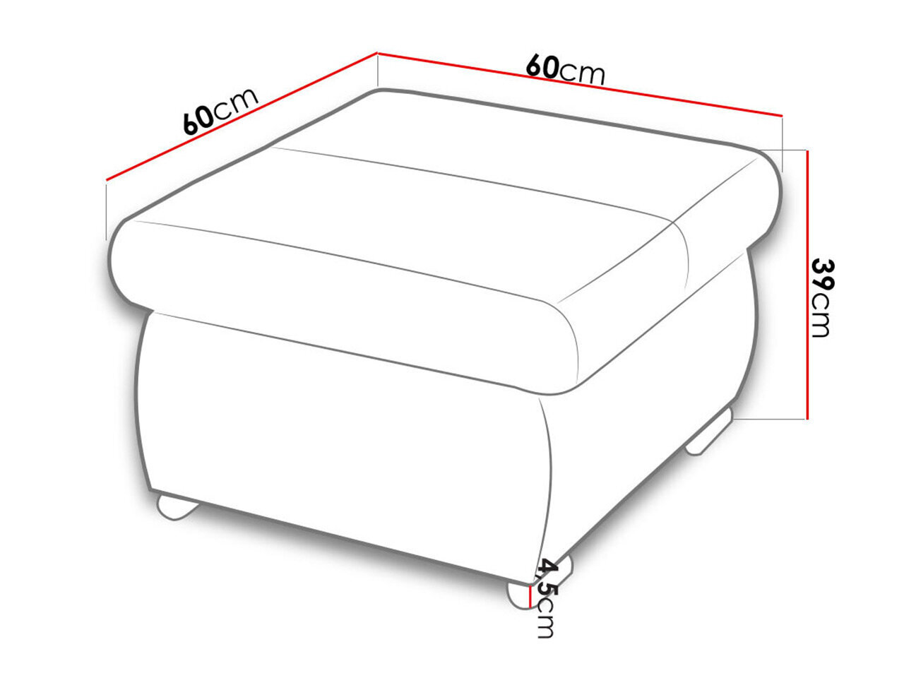 Sols Hercules small-ecoskóra Soft 011 (czarna) + Lawa 06 цена и информация | Sēžammaisi, pufi | 220.lv