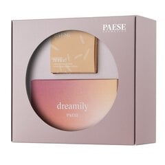 Набор Paese Sparkling Snow Hi Rice!: компактная пудра 10 Light beige, 10г + палетка теней Dreamily, 12г цена и информация | Тушь, средства для роста ресниц, тени для век, карандаши для глаз | 220.lv