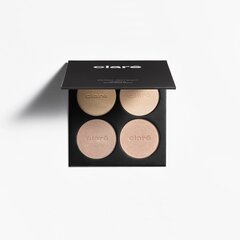 Mirdzumu piešķirošu līdzekļu palete Clare Make-up Surgery, 4x8 g цена и информация | Бронзеры (бронзаторы), румяна | 220.lv