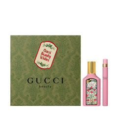 Komplekts Gucci Flora Gorgeous Gardenia sievietēm: parfimērijas ūdens EDP, 50 ml + 10 ml cena un informācija | Gucci Smaržas, kosmētika | 220.lv