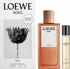 Komplekts Loewe Solo Loewe Ella sievietēm: parfimērijas ūdens EDP, 100 ml + 20 ml cena un informācija | Sieviešu smaržas | 220.lv