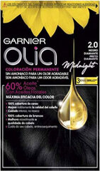 Garnier Noturīga Krāsa Olia 2.0 Black Diamond Garnier Nesatur Amonjaku (4 Daudzums) cena un informācija | Matu krāsas | 220.lv