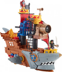 Playset Shark Bite Pirate Ship Fisher Price DHH61 цена и информация | Игрушки для мальчиков | 220.lv