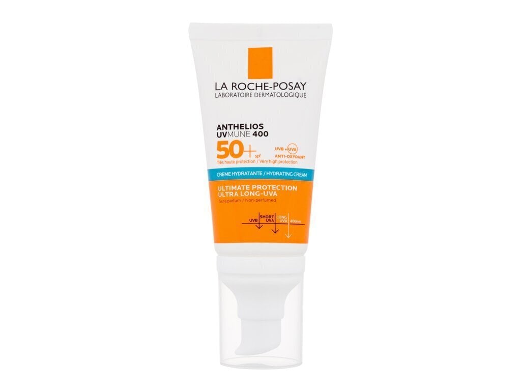 Saules aizsargkrēms La Roche Posay Anthelios UVmune 400 Cream SPF50+, 50 ml cena un informācija | Sauļošanās krēmi | 220.lv