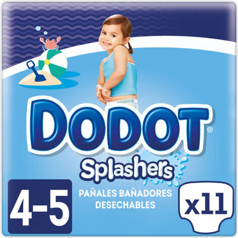 Dodot Splashers T-4 11 Units cena un informācija | Autiņbiksītes | 220.lv