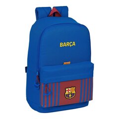 Mugursoma F.C.Barcelona (2021/2022) 35 x 15 x 42 cm Sarkanbrūns Tumši Zils Pielāgojams mugursomu ratiņiem cena un informācija | Skolas somas | 220.lv