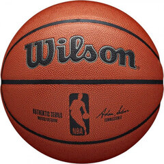 Баскетбольный мяч Wilson NBA Authentic Series цена и информация | Баскетбольные мячи | 220.lv