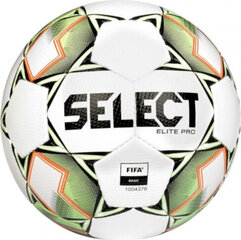 Futbola bumba Select Elite Pro FIFA Basic Bumba ELITE WHT-GRE cena un informācija | Futbola bumbas | 220.lv