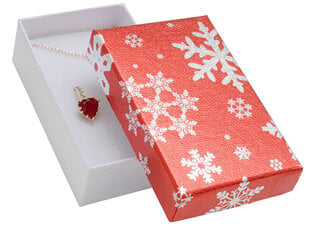 JK Box Новогодняя подарочная коробка для серег XR-6/A7/A1 цена и информация | Упаковочные материалы для подарков | 220.lv