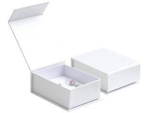 JK Box Balta dāvanu kastīte juvelierizstrādājumu komplektam VG-6 / AW cena un informācija | Dāvanu saiņošanas materiāli | 220.lv