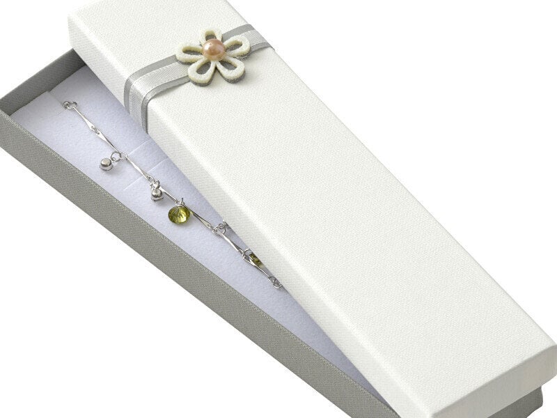 JK Box Rokassprādzes dāvanu kastīte ar ziedu KF-9 / A3 цена и информация | Dāvanu saiņošanas materiāli | 220.lv