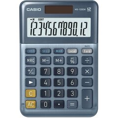 Kalkulators Casio MS-120EM zils cena un informācija | Casio Rotaļlietas, bērnu preces | 220.lv