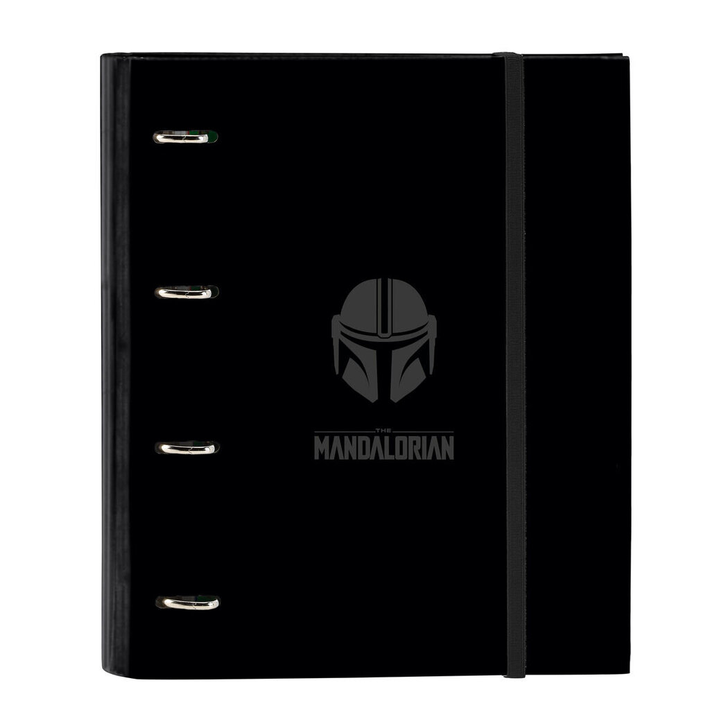 Gredzenveida stiprinājums The Mandalorian Melns (27 x 32 x 3.5 cm) cena un informācija | Kancelejas preces | 220.lv