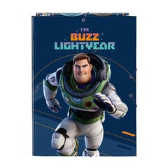 Папка Buzz Lightyear Тёмно Синий A4 (26 x 33.5 x 2.5 cm) цена и информация | Канцелярия | 220.lv