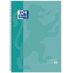 ноутбук Oxford European Book Ice Мята A4 5 штук цена и информация | Канцелярия | 220.lv
